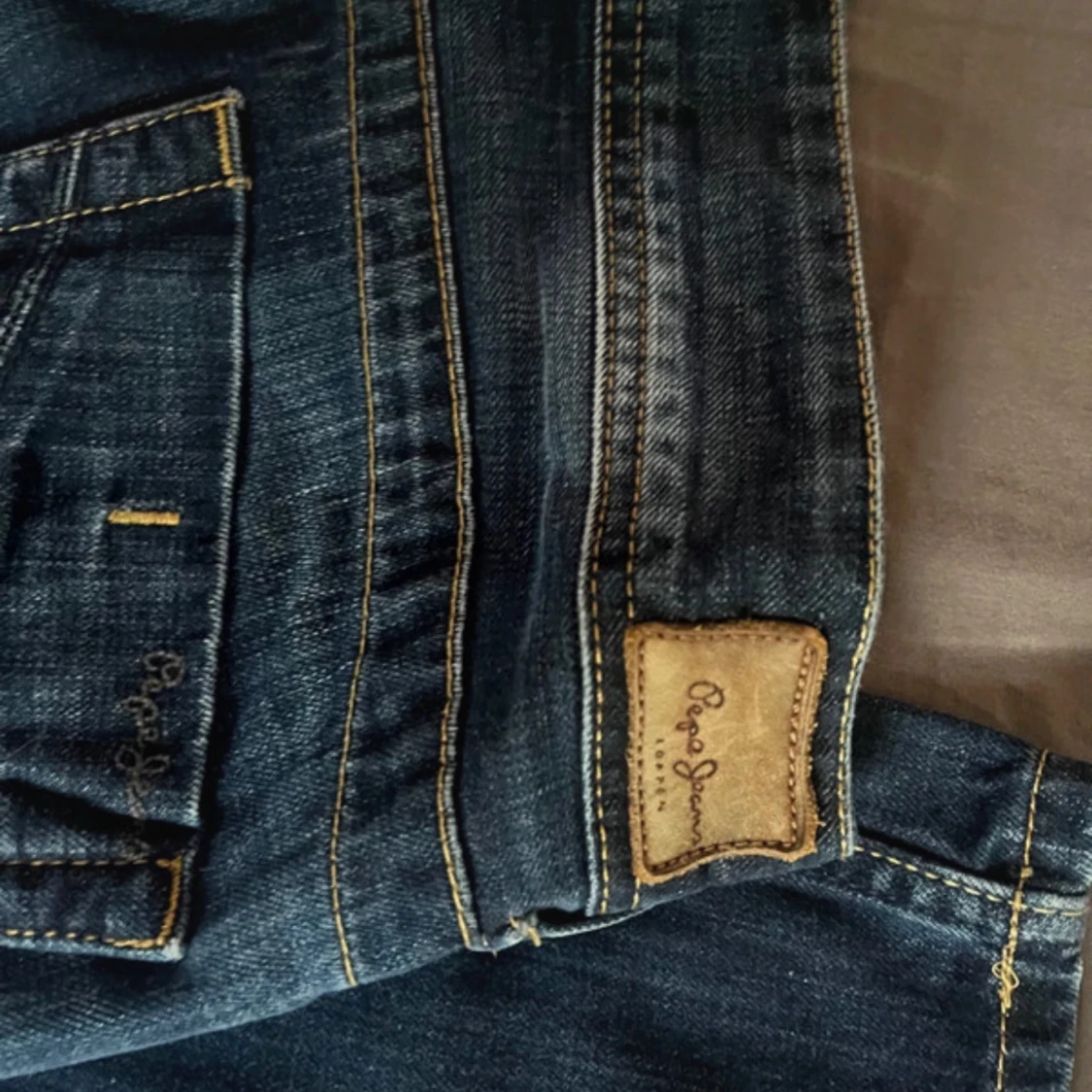 Lågmidjade bootcut jeans - 91