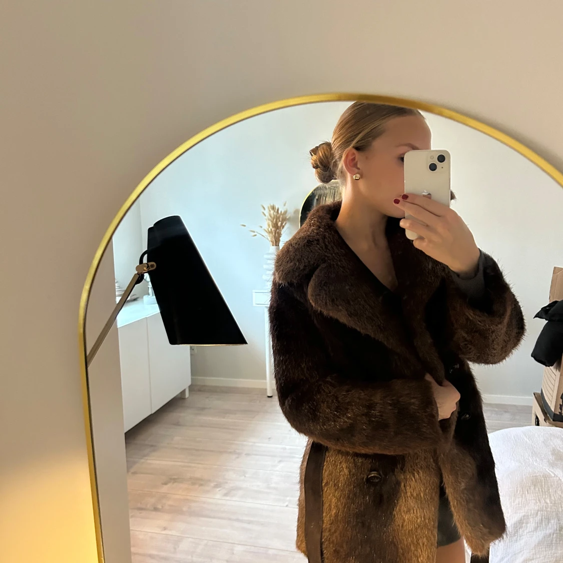 Äkta pälsjacka - 91