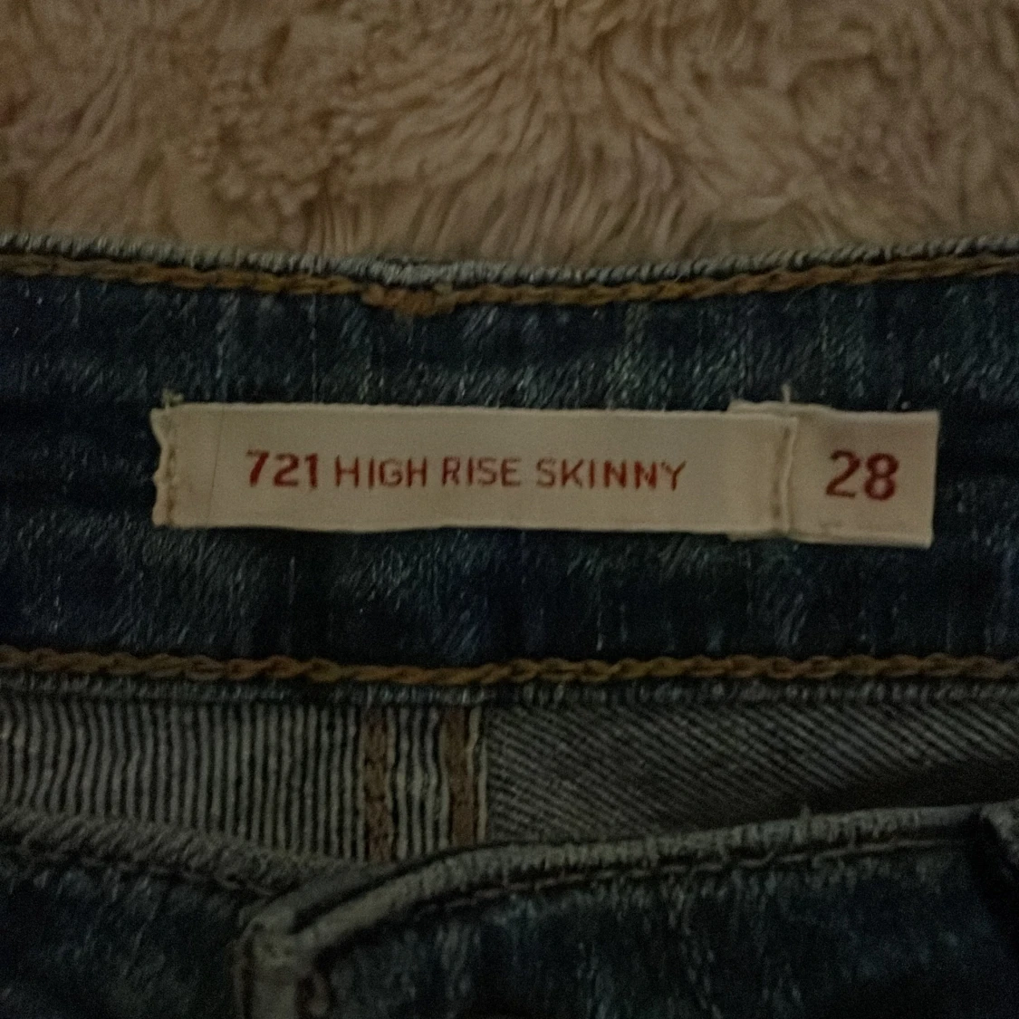 Levi's 721 High Rise Skinny Jeans - 91