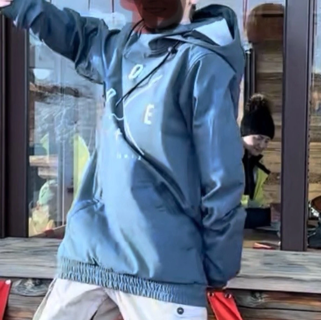 Grå/blå vindjacka Dope - 91