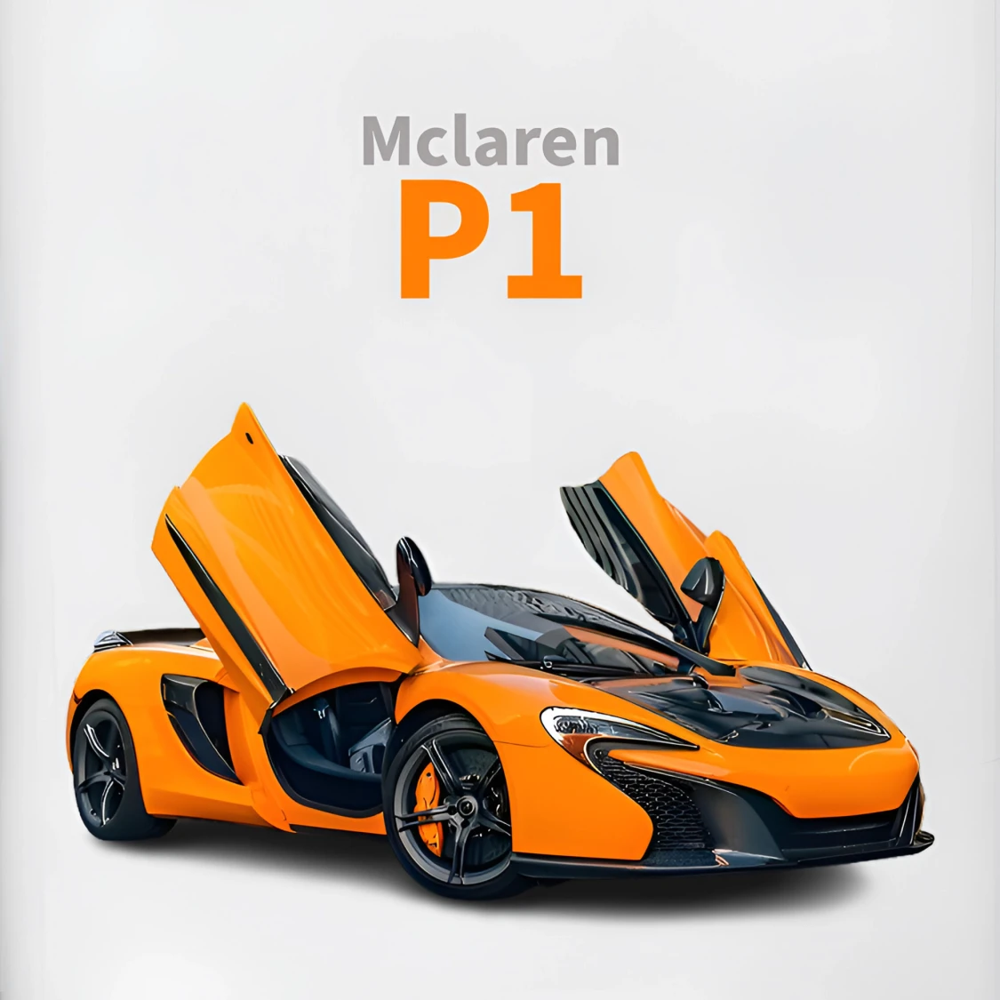 McLaren P1 2019 Poster