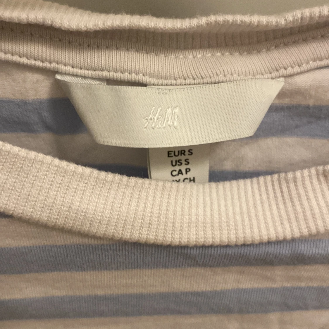 Randig långärmad topp från H&M - 2
