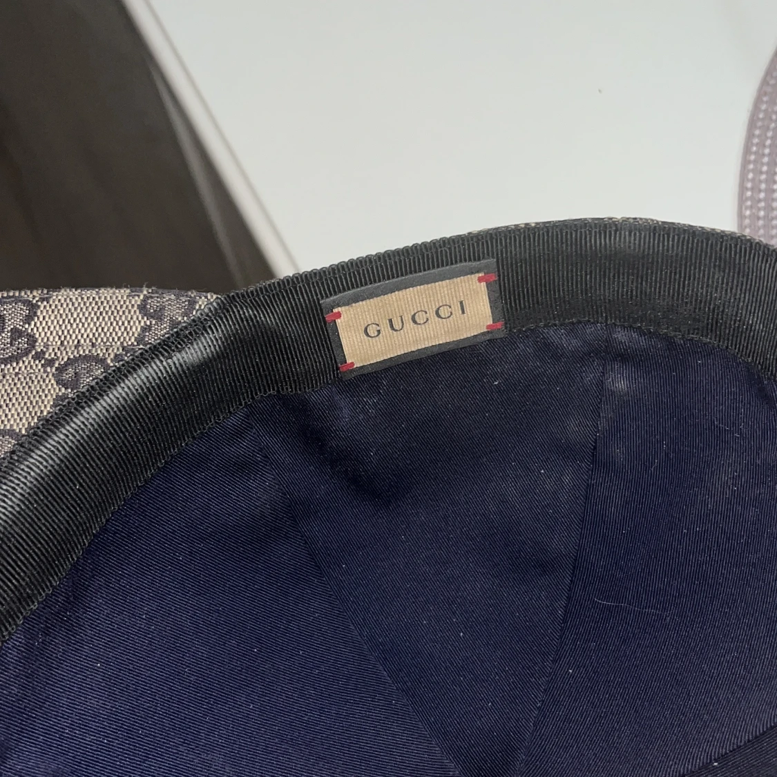 Mönstrad keps från Gucci - 4