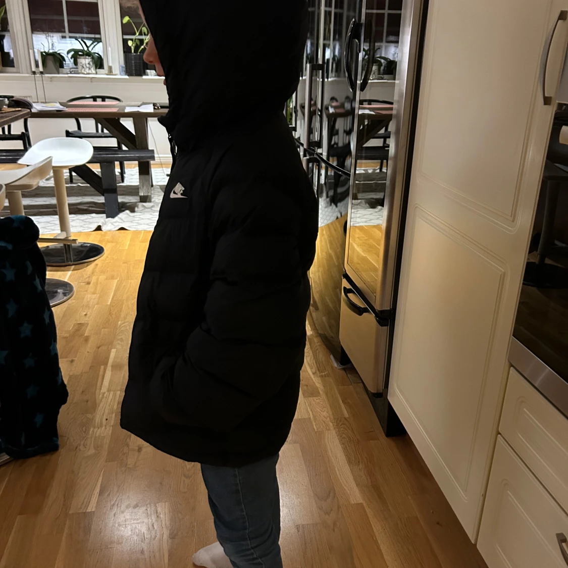 Nike dunjacka *lånad bild nr 3. Barnstorlek 137-147.  - 91