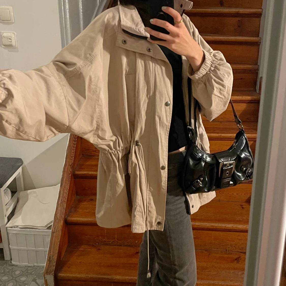 beige jacka  - 90