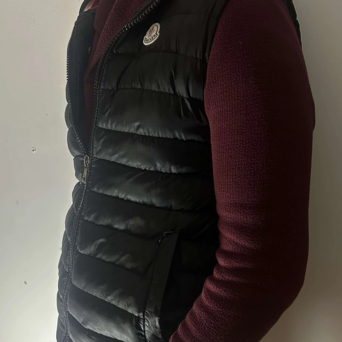 Svart dunväst från Moncler - 90