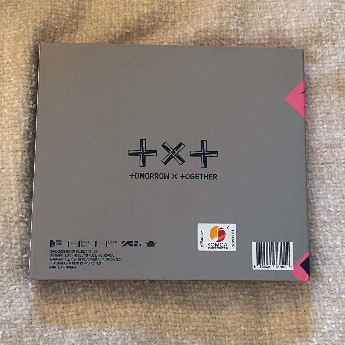 Tomorrow x together album fight or escape jewel case version - 90