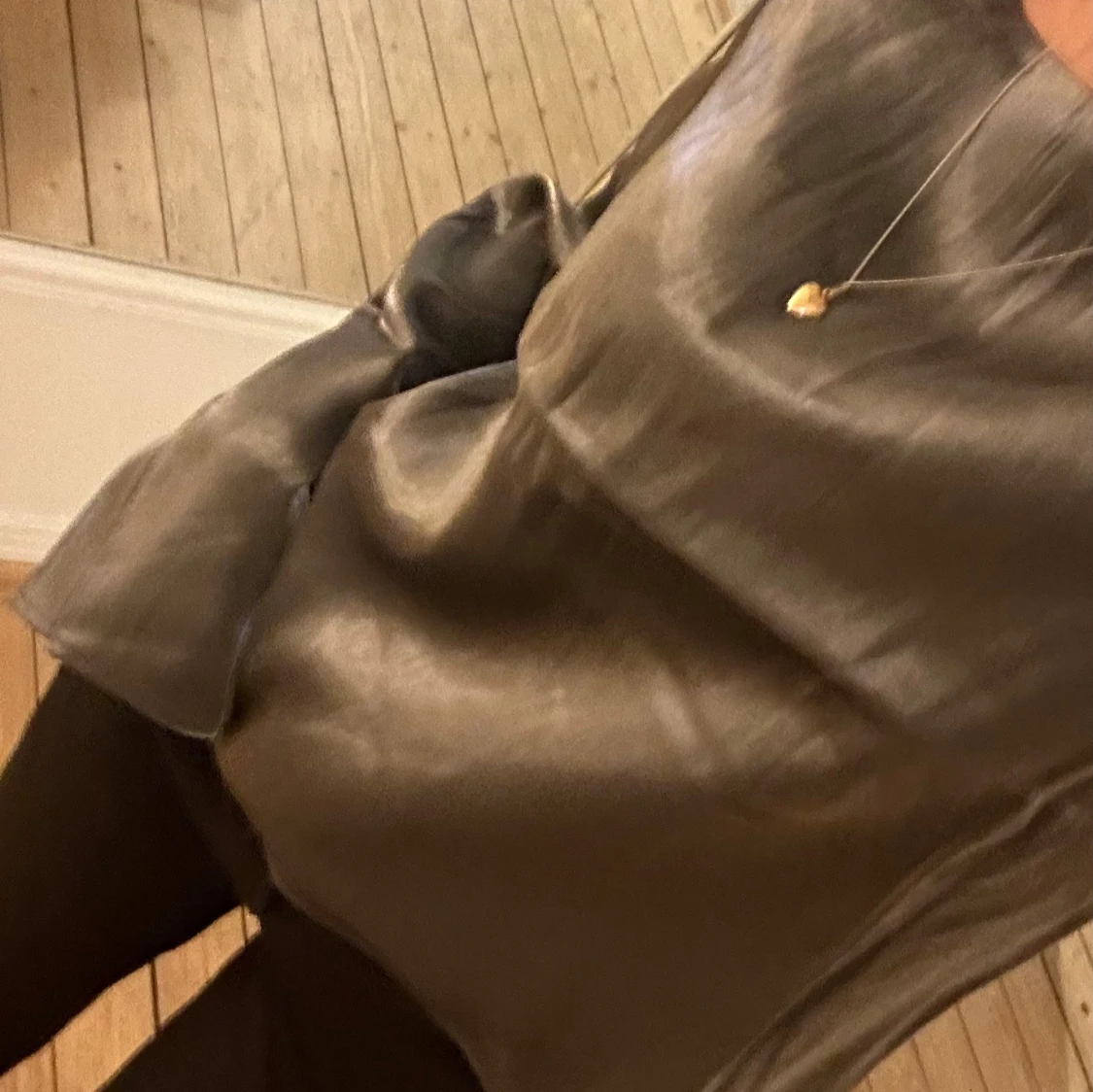 Grå långärmad topp - 91