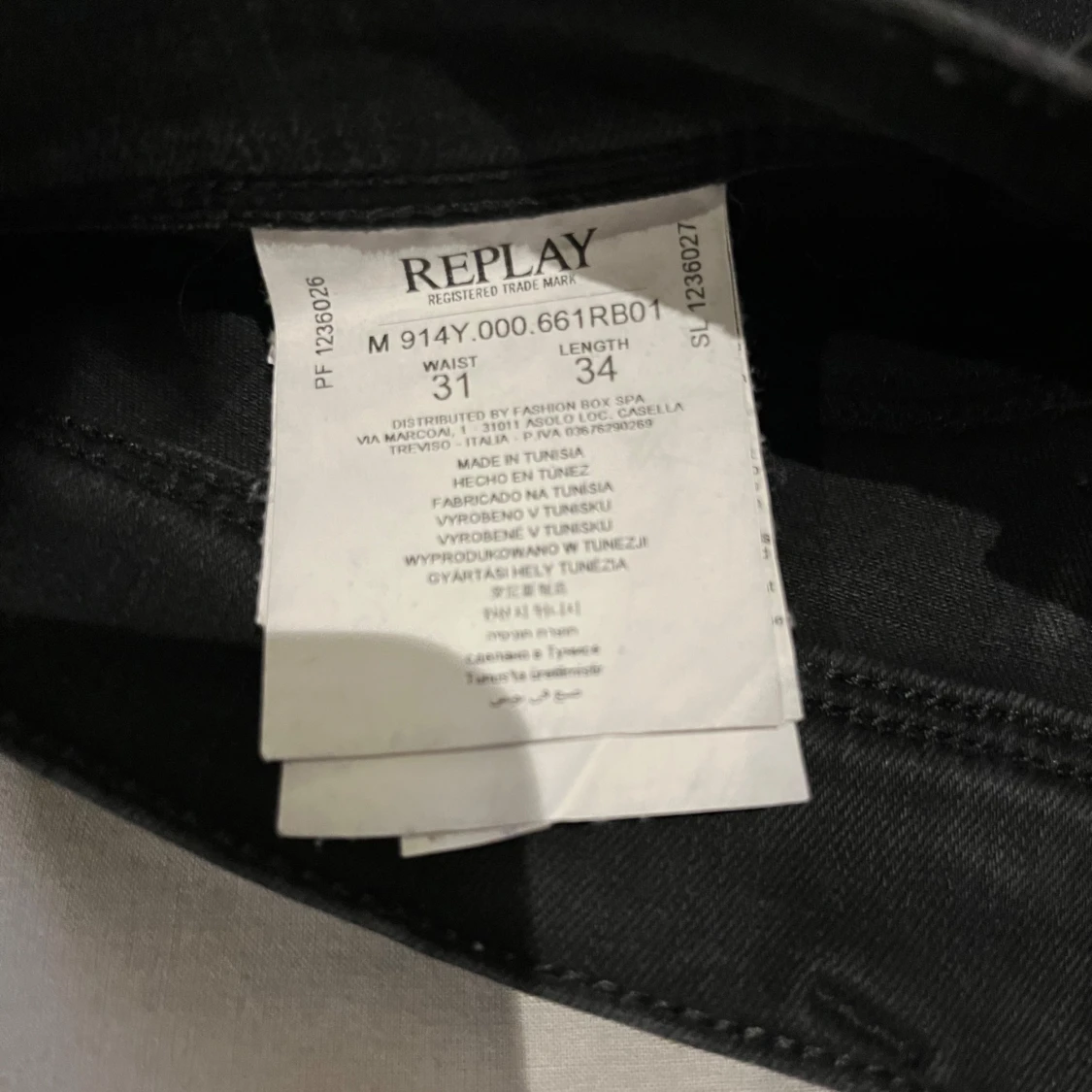 Svarta jeans från Replay - 4