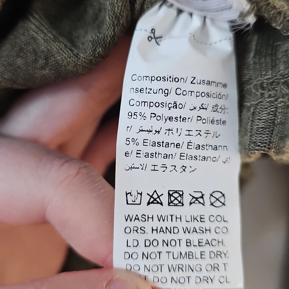 Grön ribbad tröja från Shein - 3