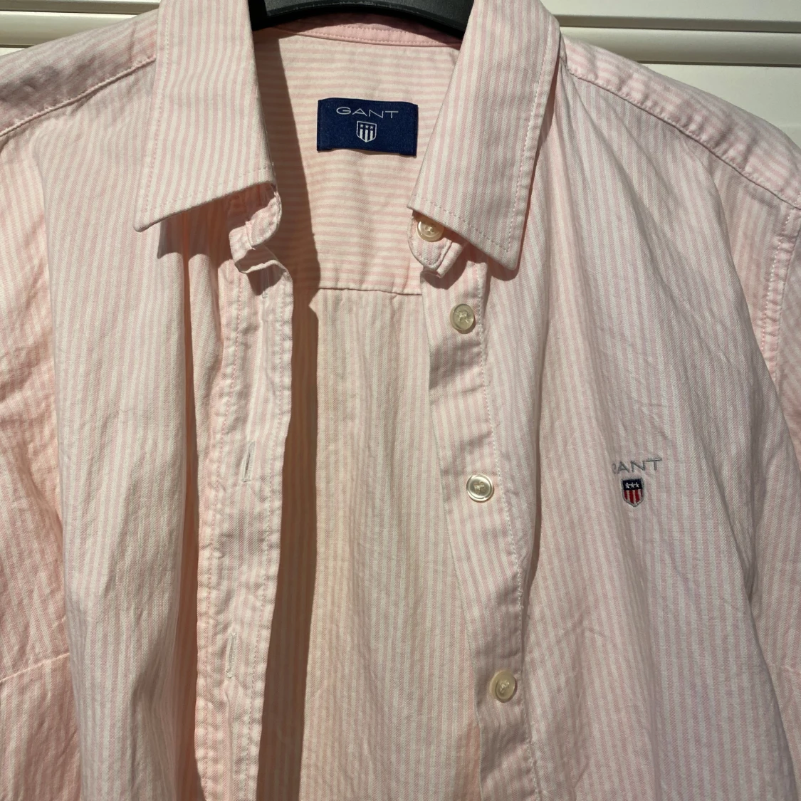 Rosa randig skjorta från GANT - 1