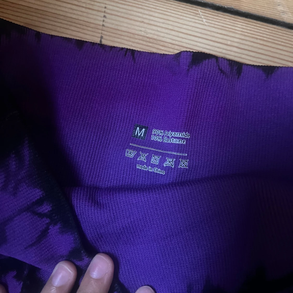 Lila träningsthights  - 90