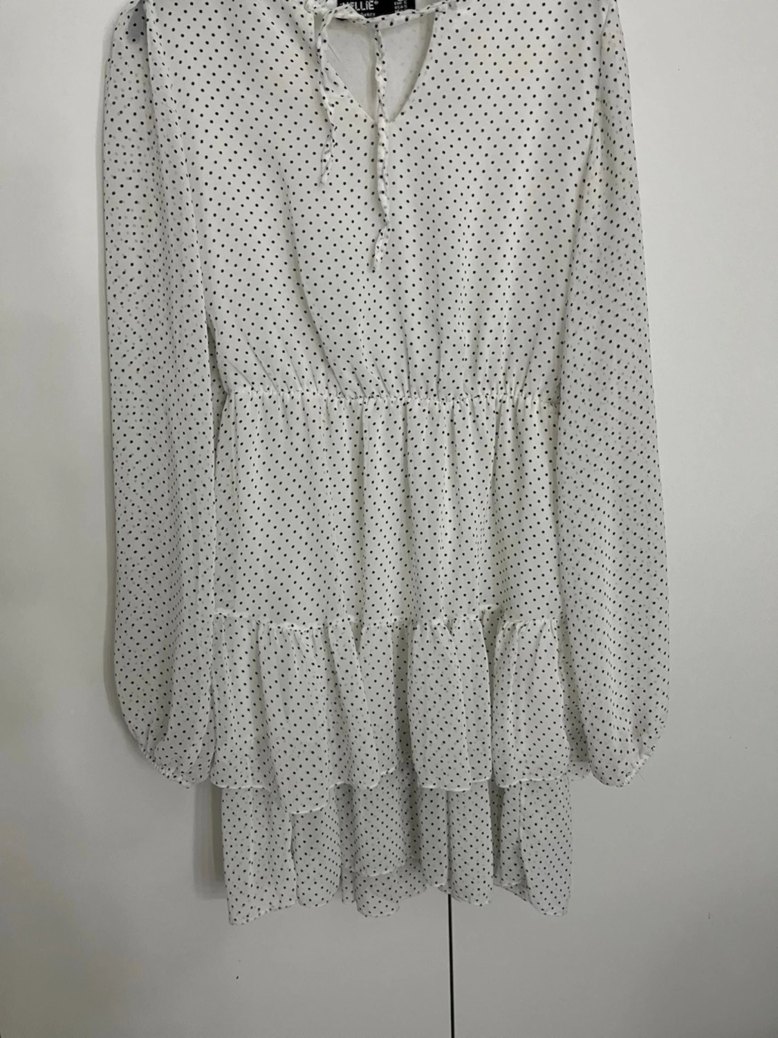 Polka dot klänning