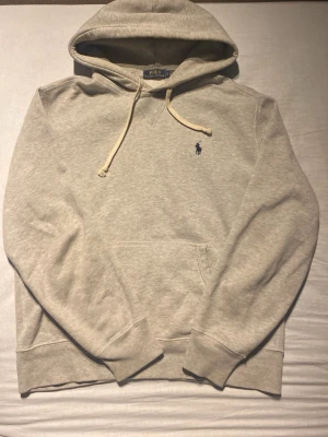 Grå hoodie från Polo Ralph Lauren - Fet grå hoodie från Ralph lauren med blått märke