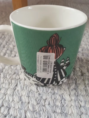 Muminmugg Grön Lilla My Mumin  - Felfri oanvänd mugg med etikett. Säljer fler Muminmuggar så kika gärna också på mina övriga annonser. Packar mycket noggrant.