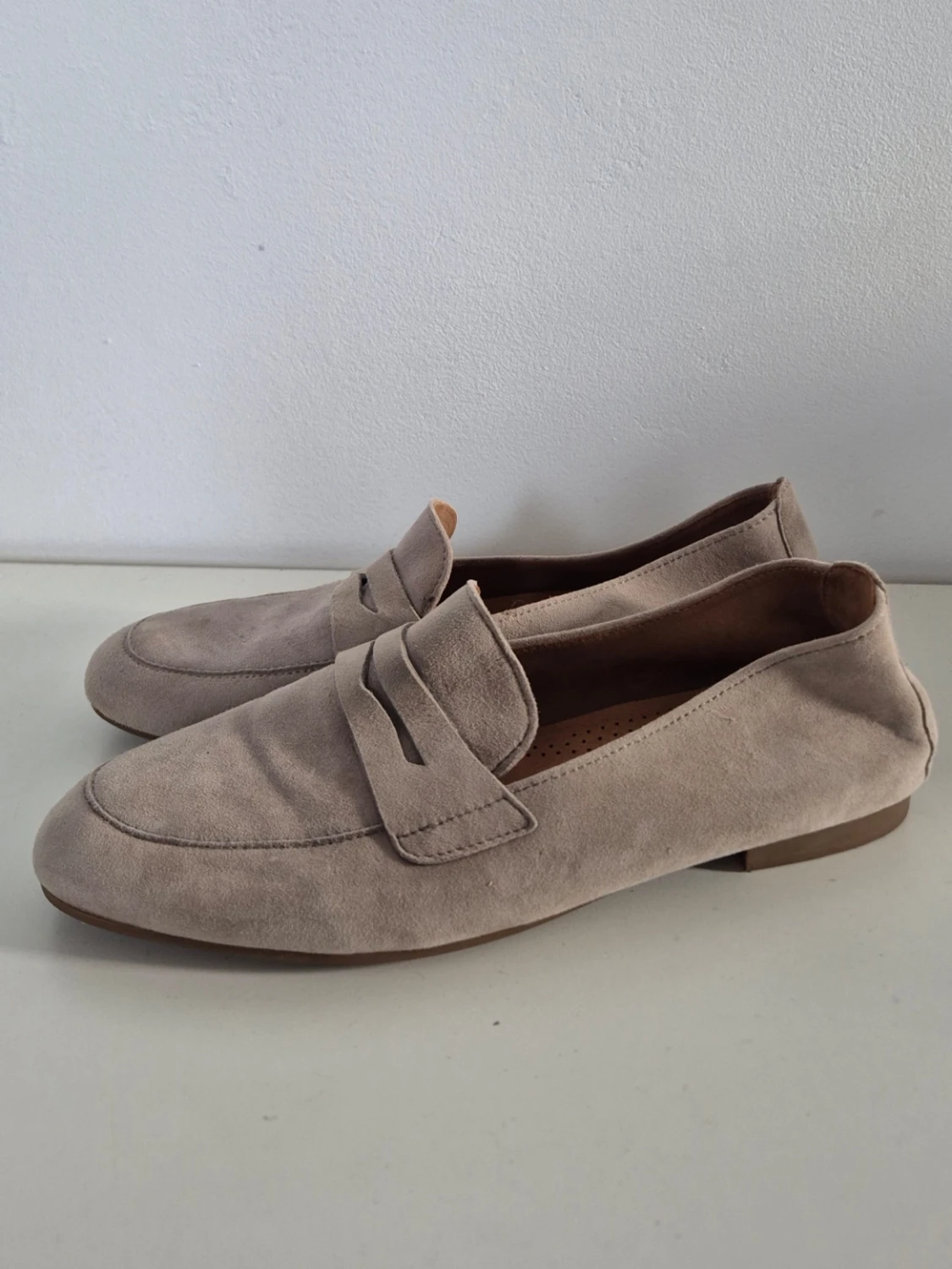 Gabor mocka loafers stl UK 5 innermått 24 cm - 1