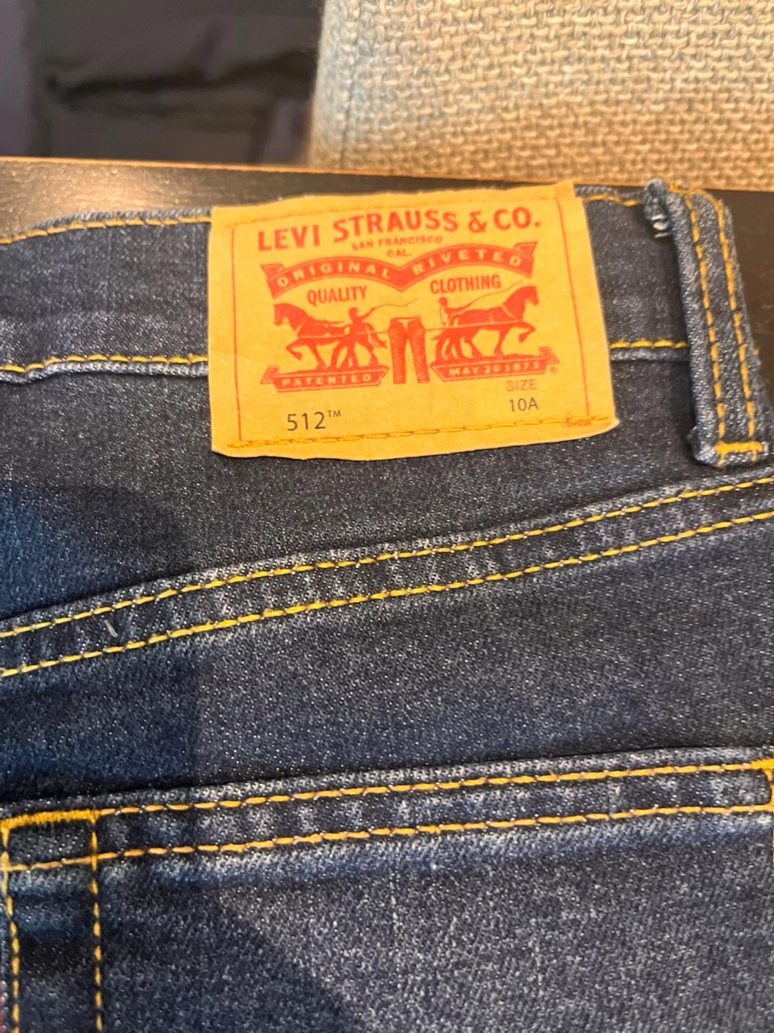 Levi's 512 Slim jeans blå 10A - 3