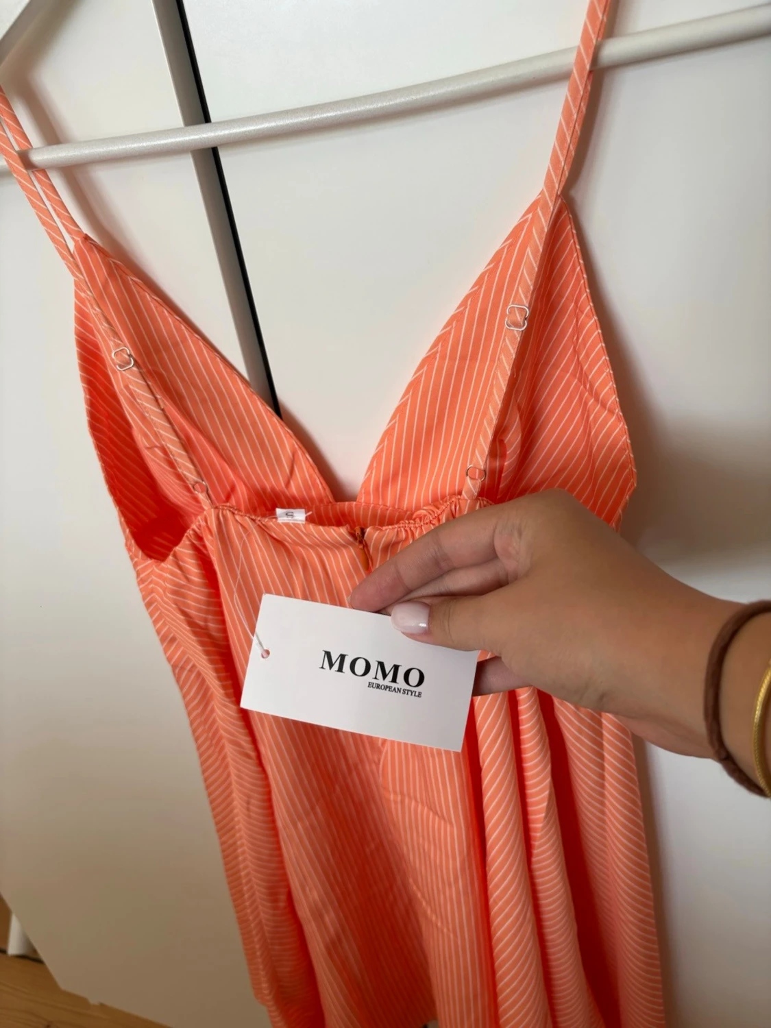 Orange klänning - 2