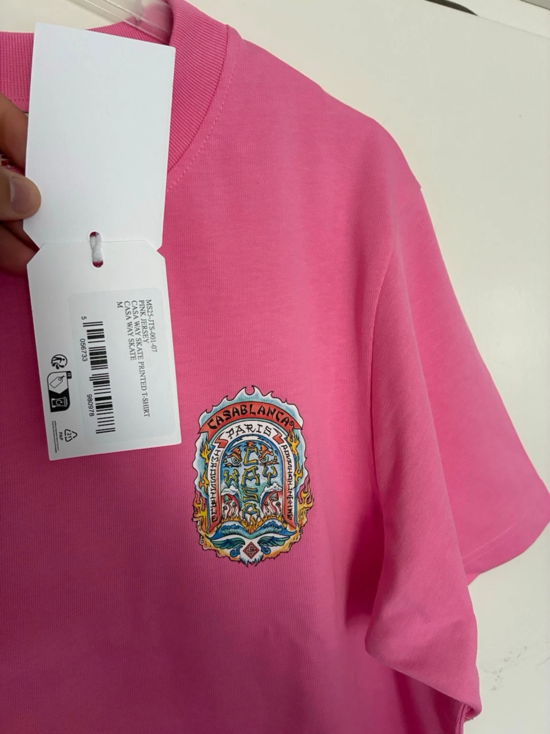 Stylish Rosa t-shirt från Casablanca ÄKTA!! - 5