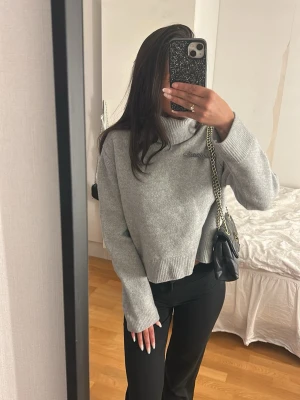 Grå polotröja  - Säljer en grå polotröja från Axel Arigato. Står ingen stl i men jag bär annars xs. Är i nysskick och värmer bra. Nypris: 2000-3200 kr