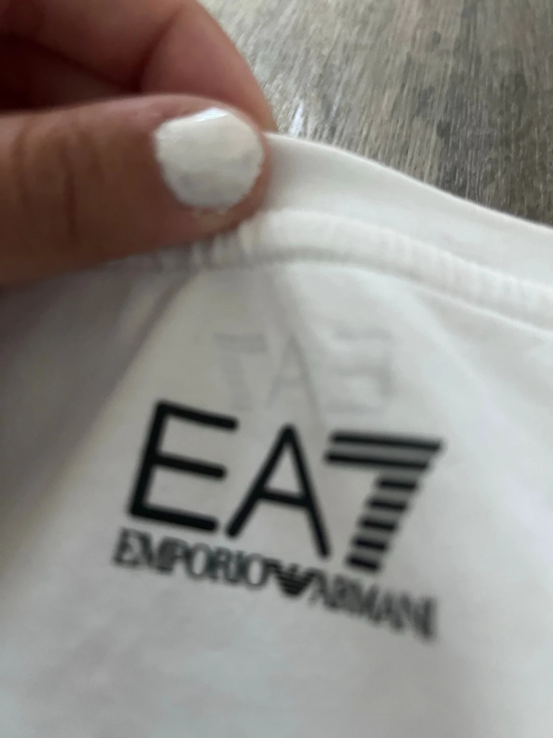 Vit EA7 Emporio Armani t-shirt - 4