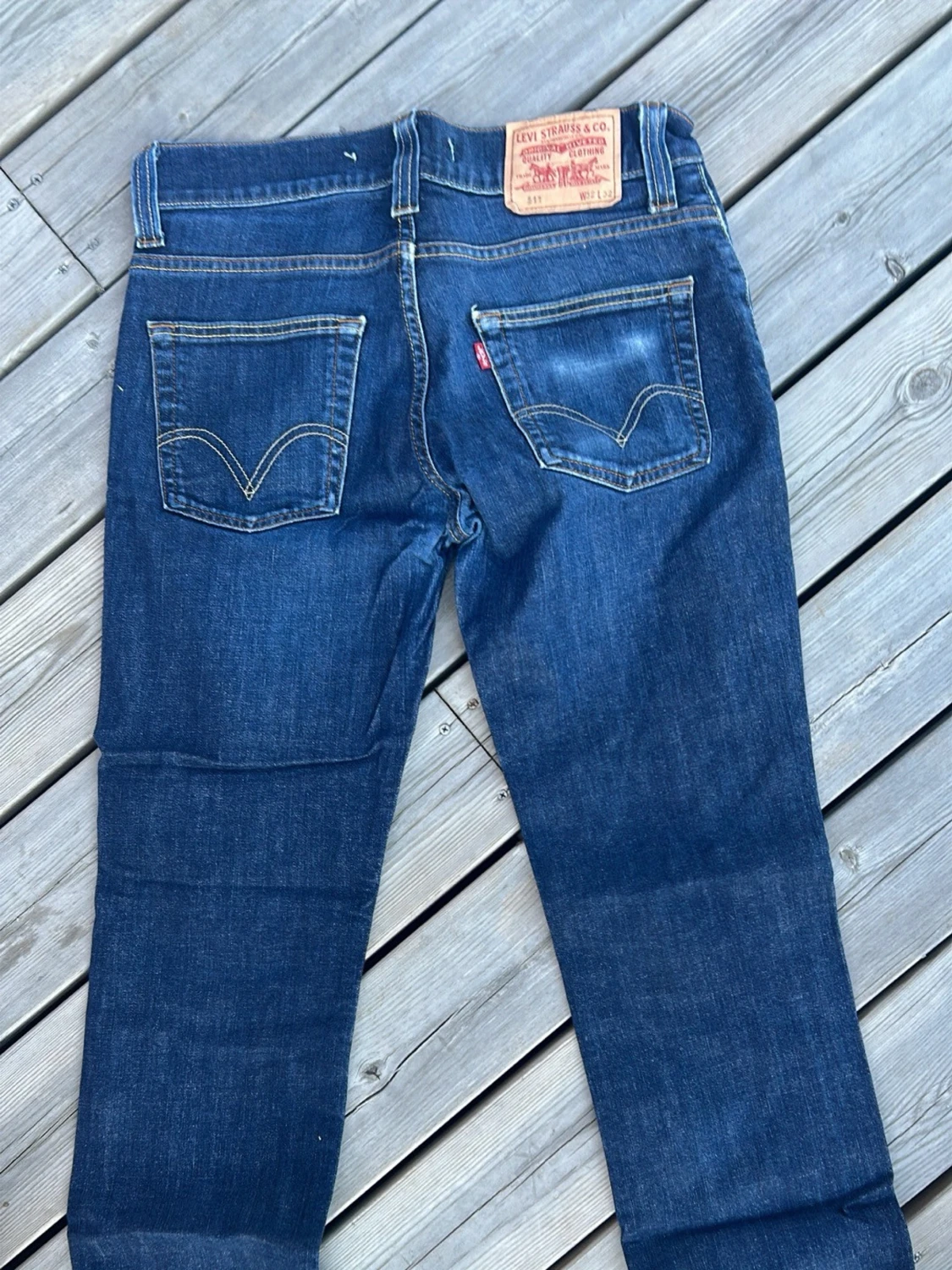 Levi's 517 Slim blå jeans - 3