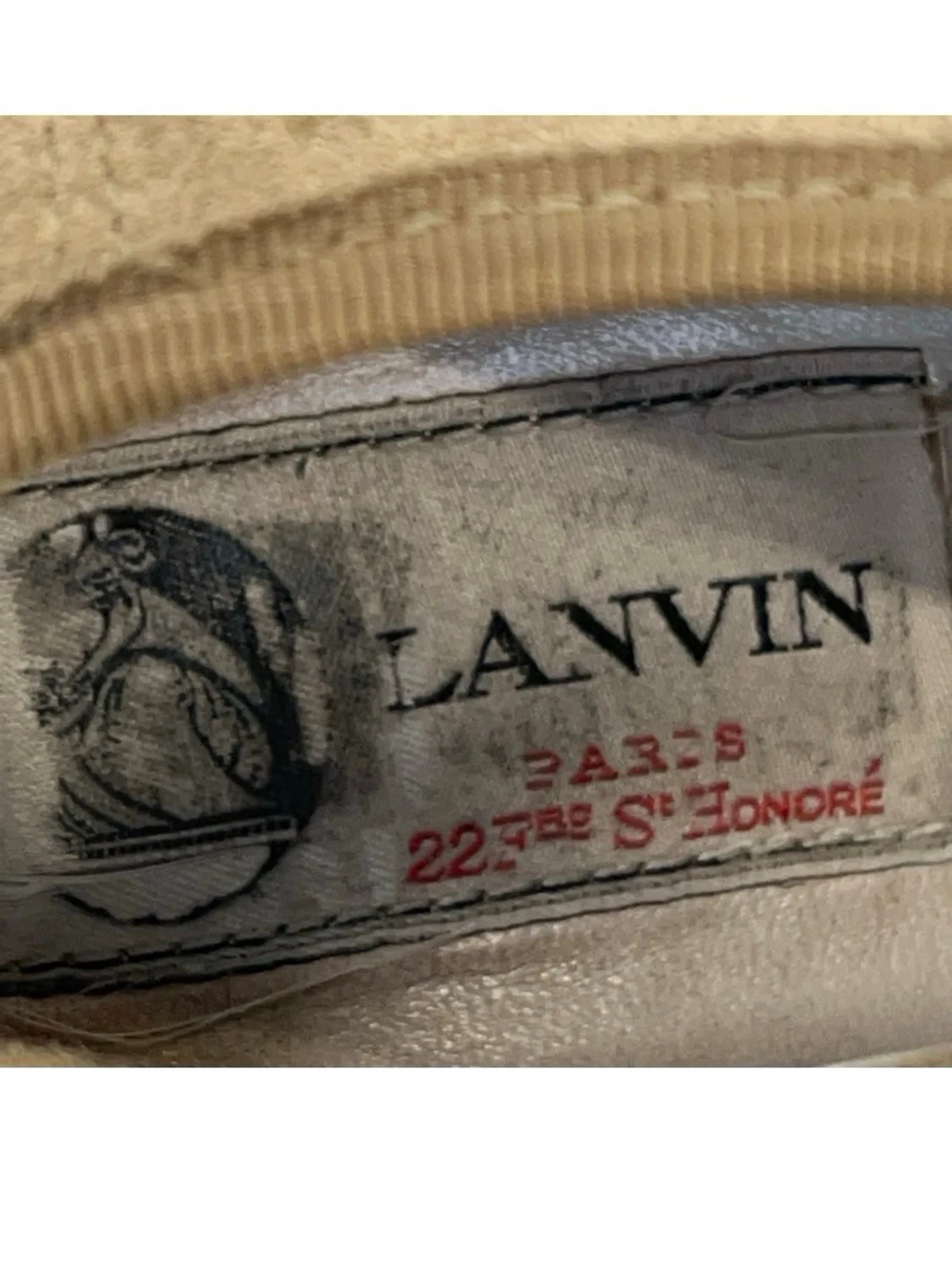 Lanvin sneakers med breda snören - 4