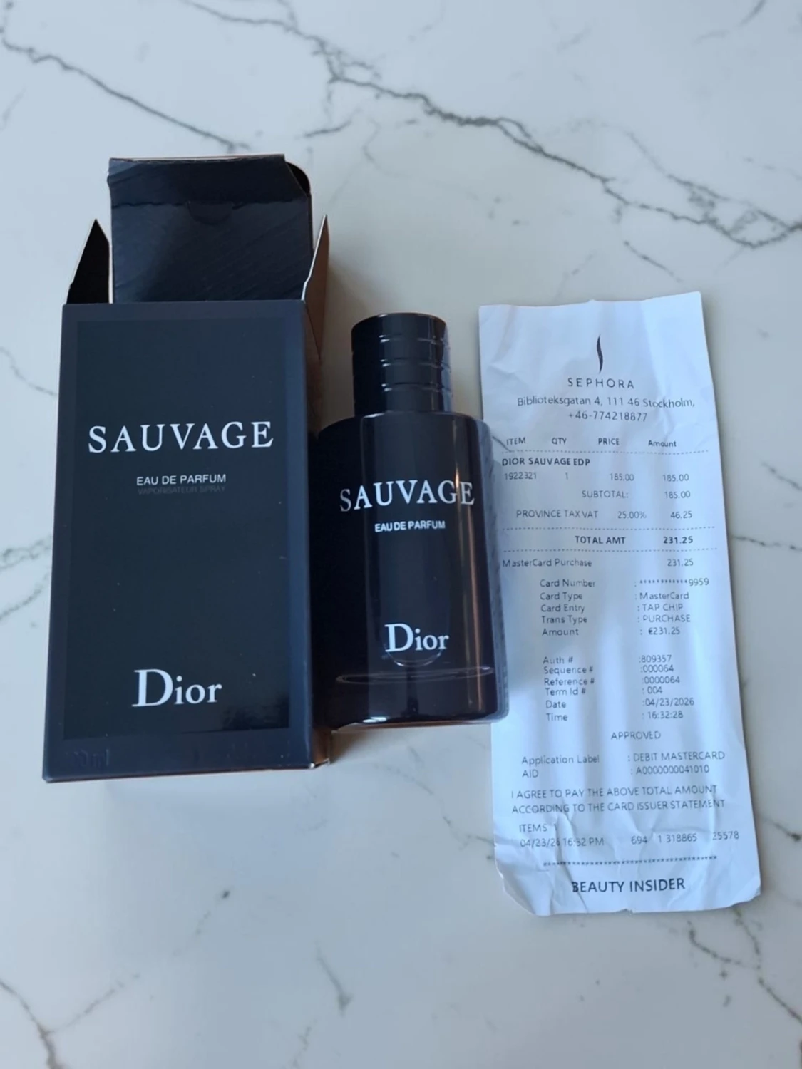 Dior Sauvage Eau de Parfum 100ml 