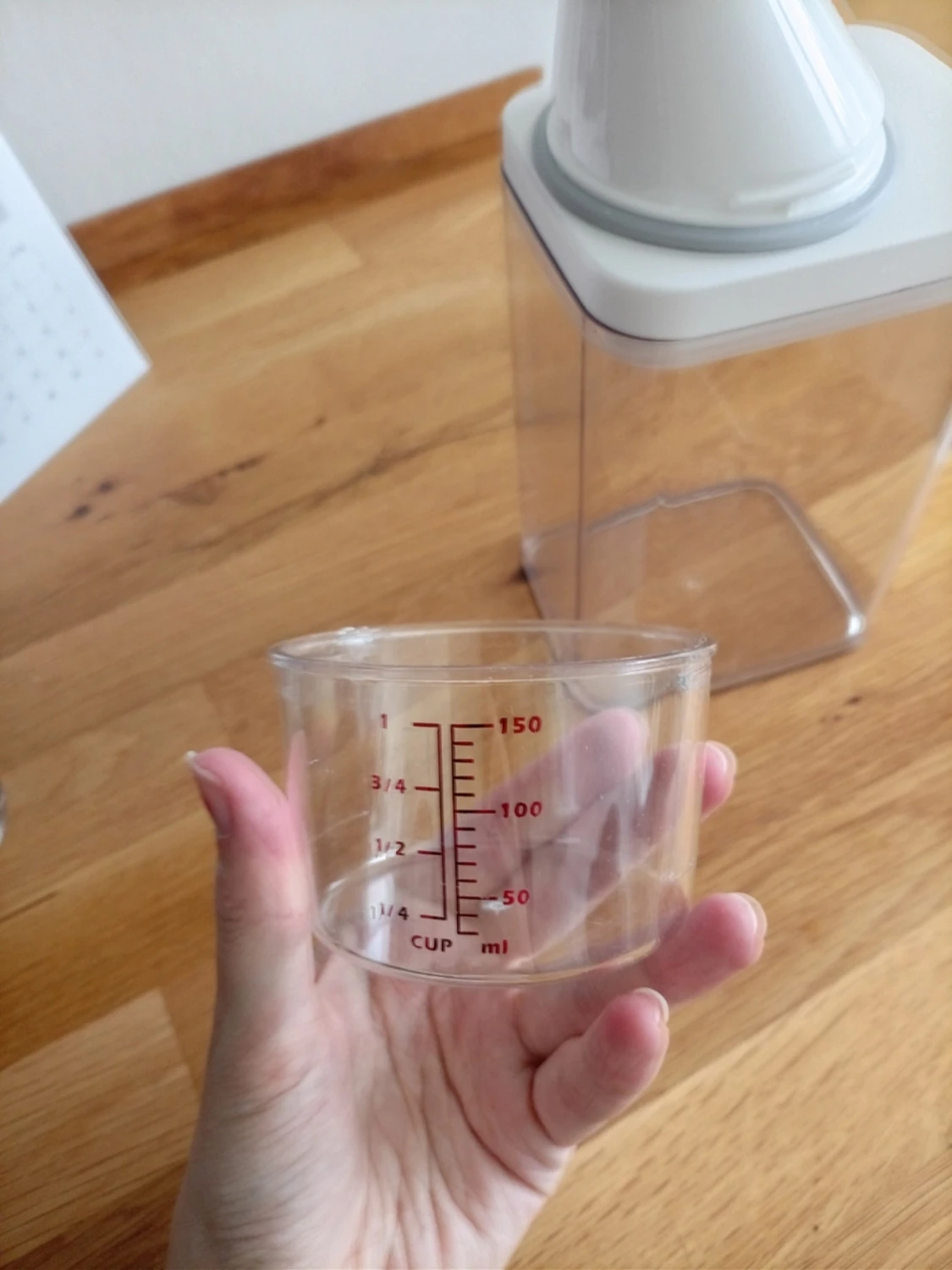 Förvaringsburk med måttbägare - 3