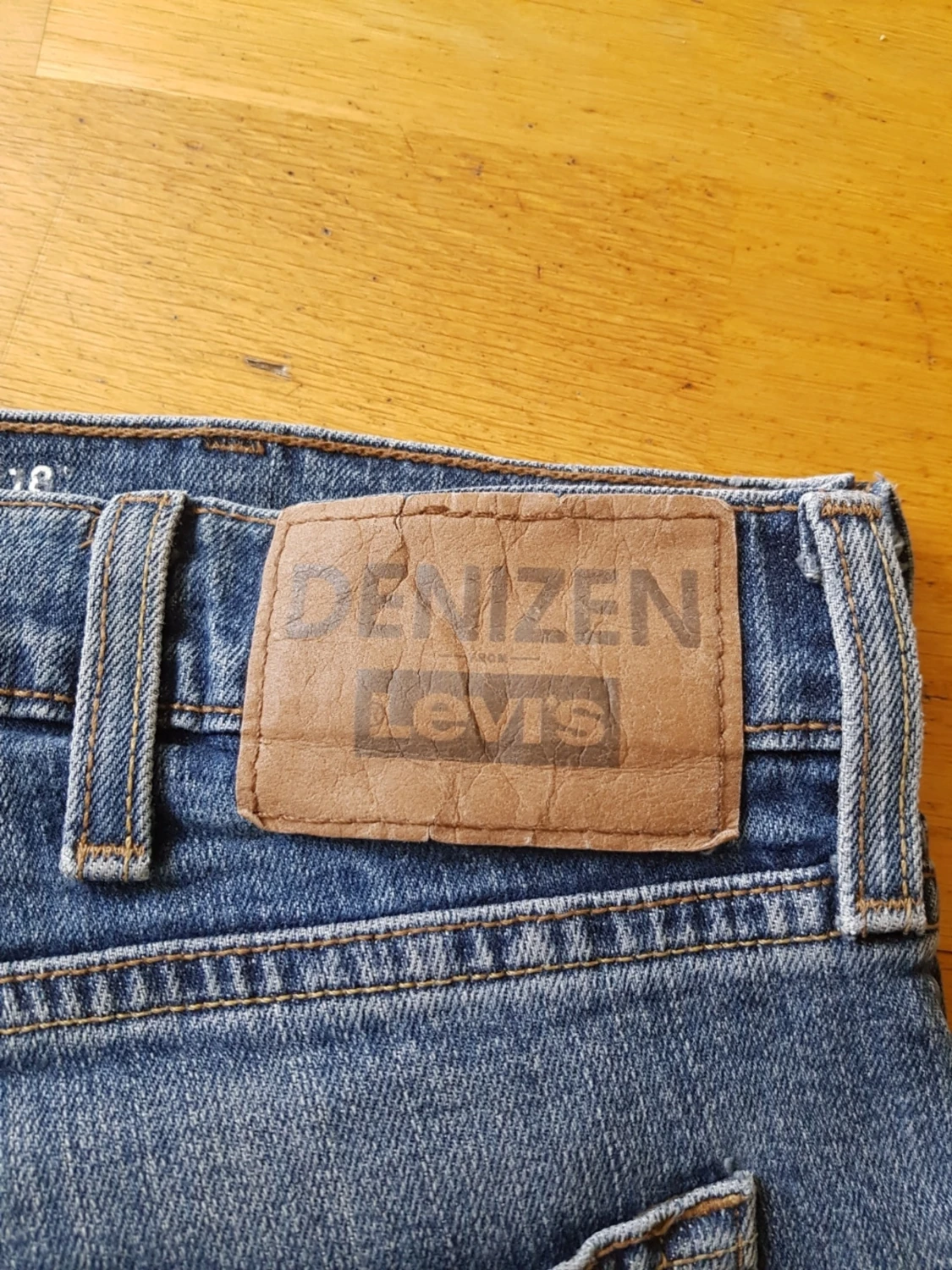 Blå raka jeans från Levi's Denizen - 2