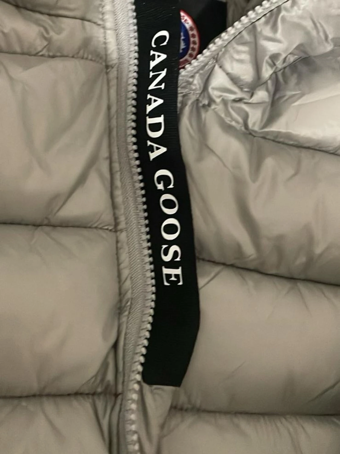 Ljusgrå pufferjacka från Canada Goose - 3