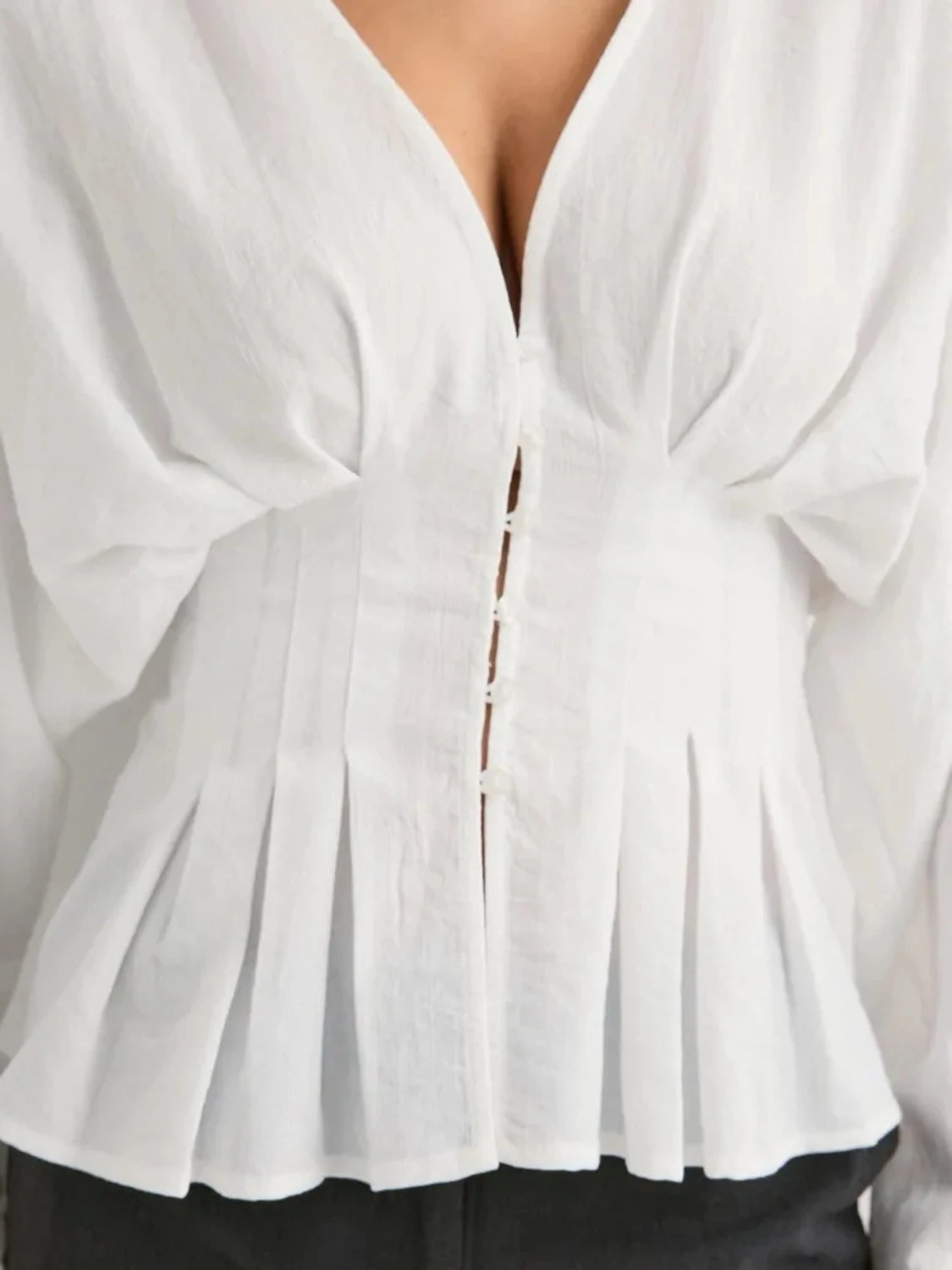 Vit blus - 1