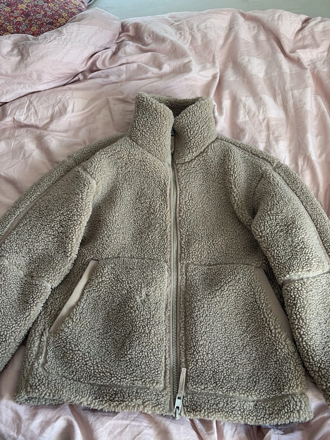 piléjacka / Teddy jacka H&M