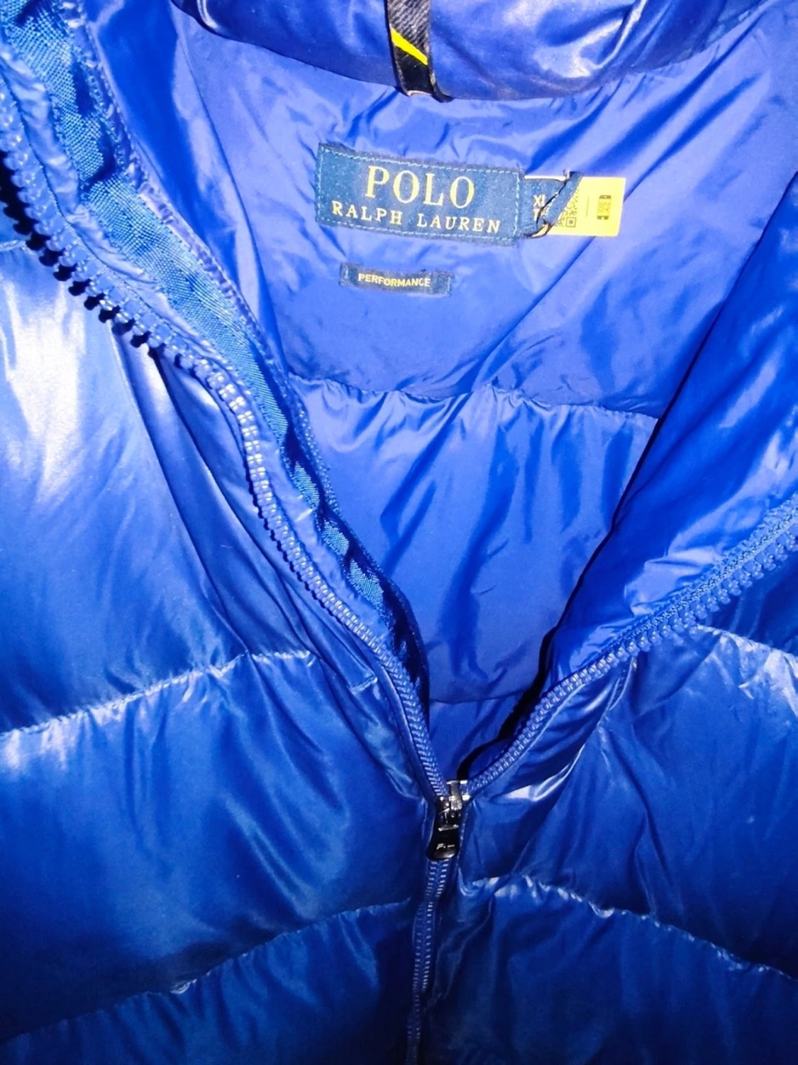 Blå dunjacka från Polo Ralph Lauren  - 2