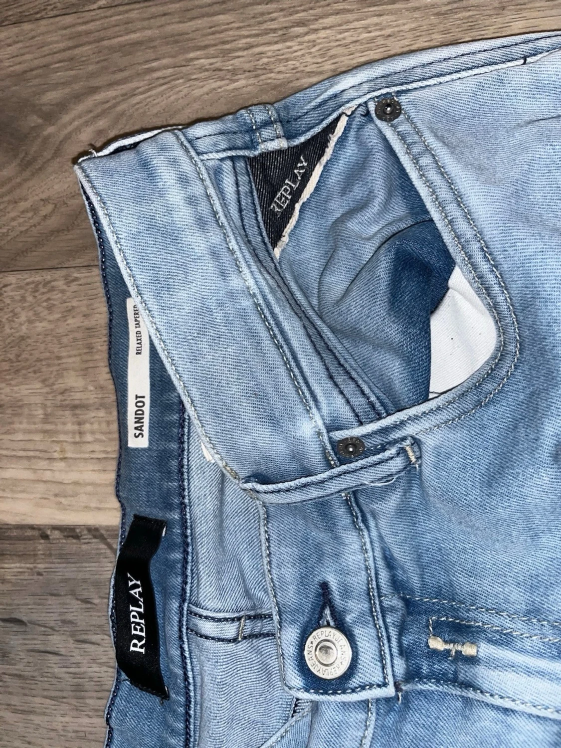 Ljusblå Replay jeans  - 2