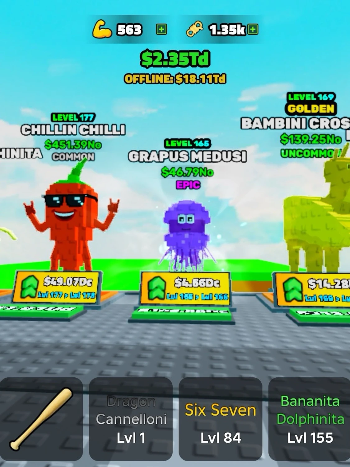 Swing obby for brainrots - 3