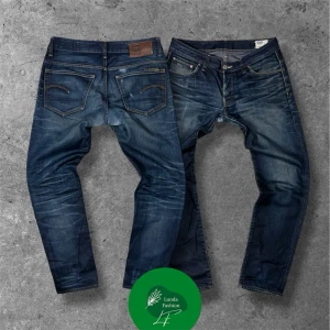 G-Star jeans slim fit - Säljer dessa riktigt feta jeansen från G-Star | W33 L32 | modell: 3301, slim fit | skick: 7/10, finns några slitage som syns på bilderna, utöver det fint skick | Skriv vid frågor, pris kan diskuteras vid snabb affär! 