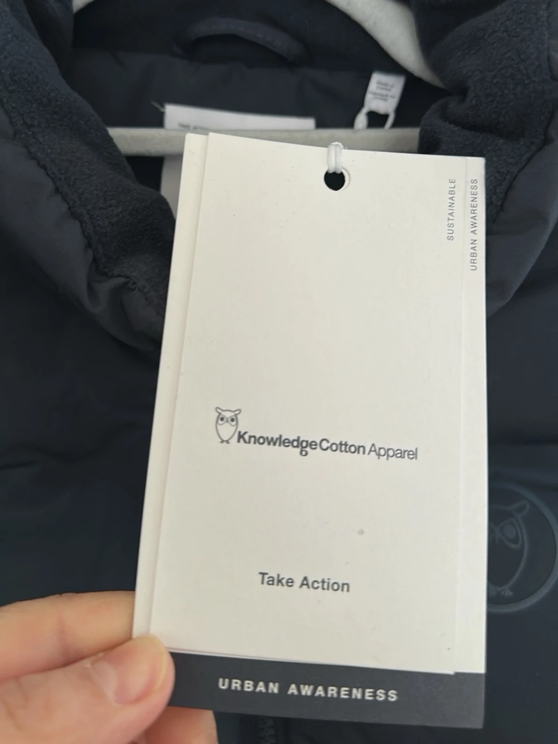 Svart dunväst Knowledge Cotton - 1