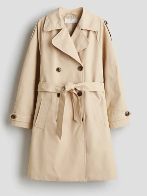 Trench coat från HM - Nypris 600 storlek S sitter oversized barnstolen 164