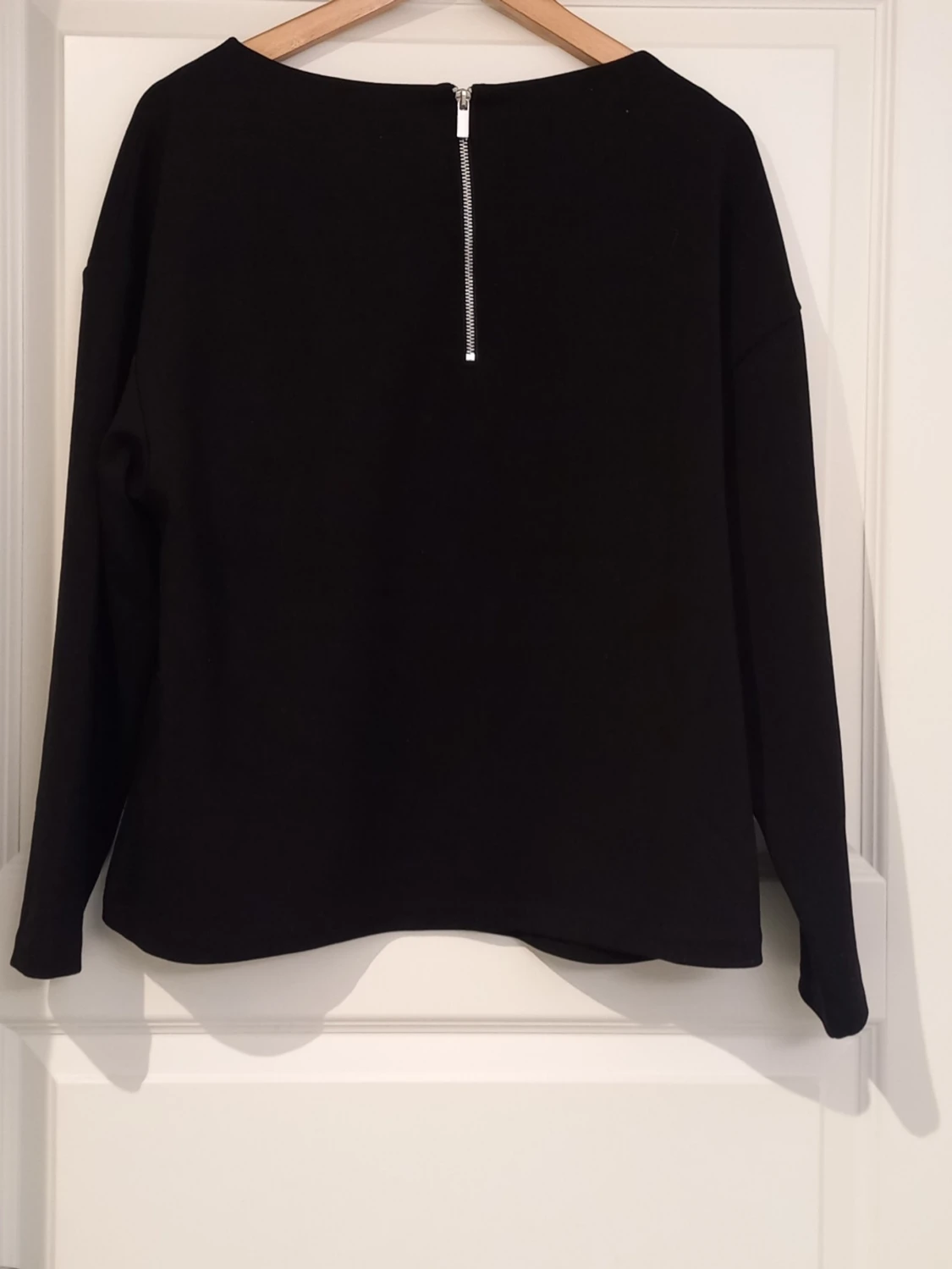 Svart långärmad topp från H&M - 2