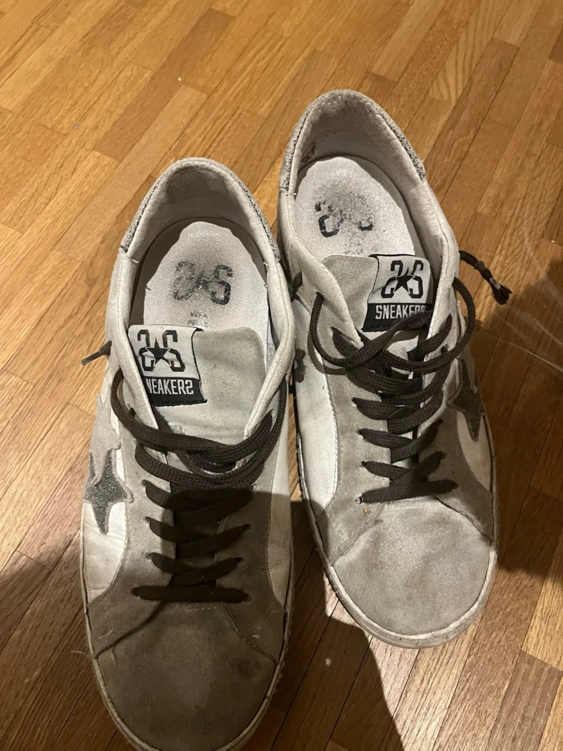 2Star Gråvita sneakers stl 41. - 1