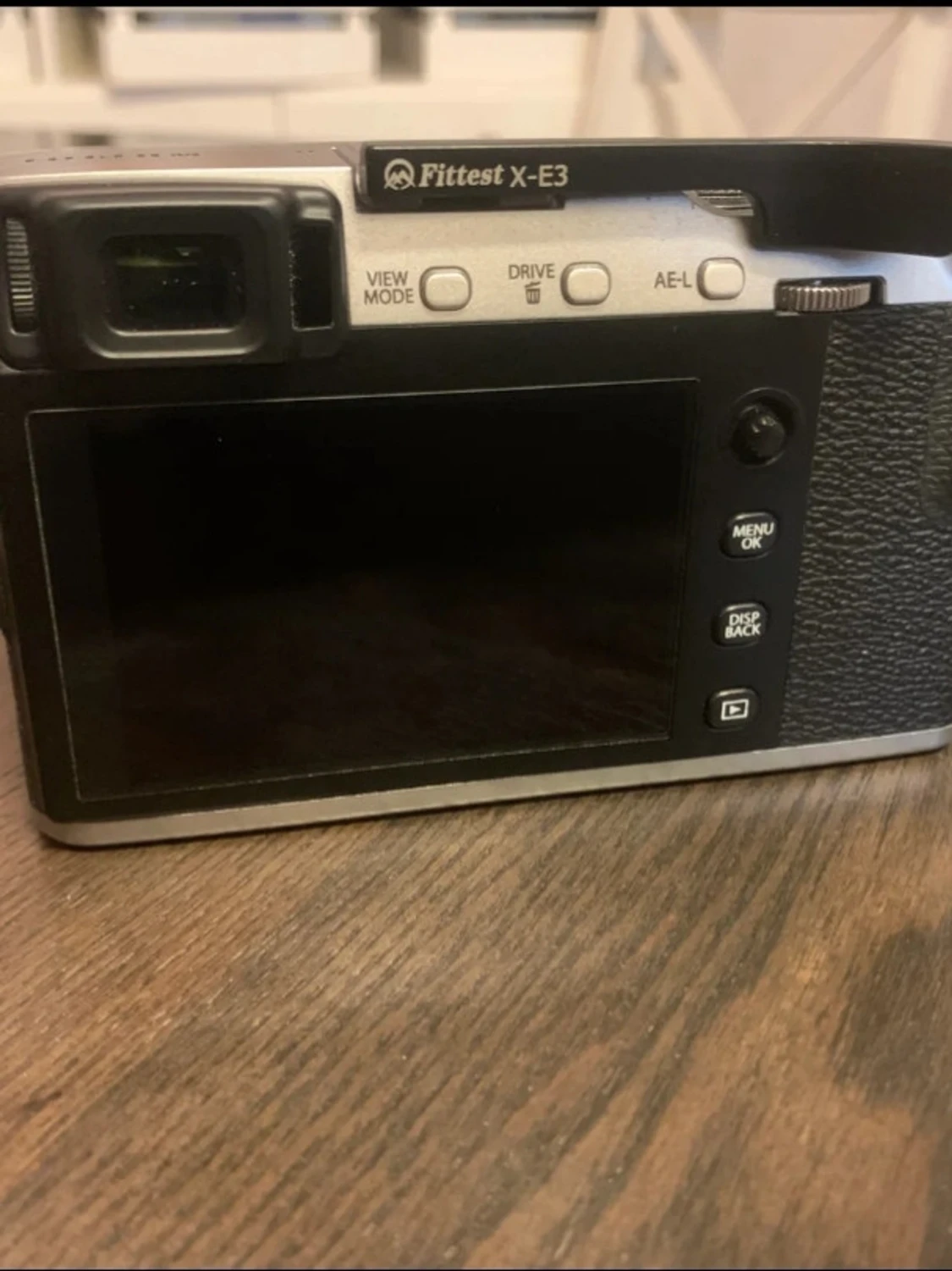 Fujifilm X-E3 systemkamera silver/svart - 1