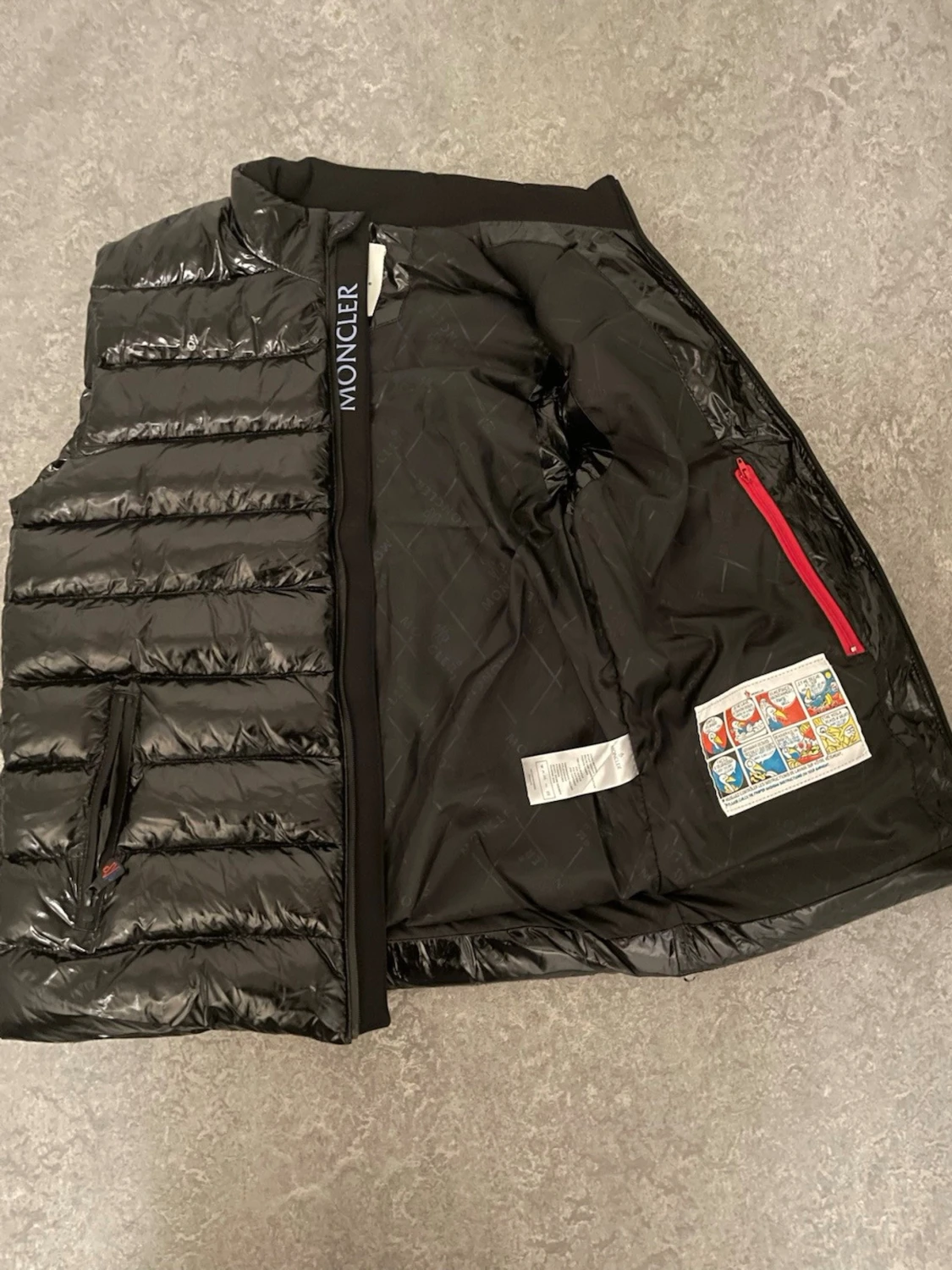 Svart Moncler väst - 1