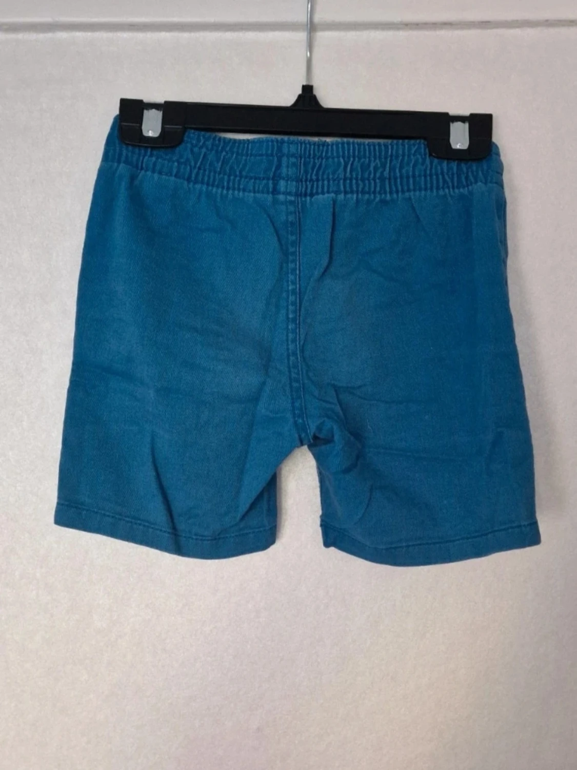 Blå shorts med snörning - 1