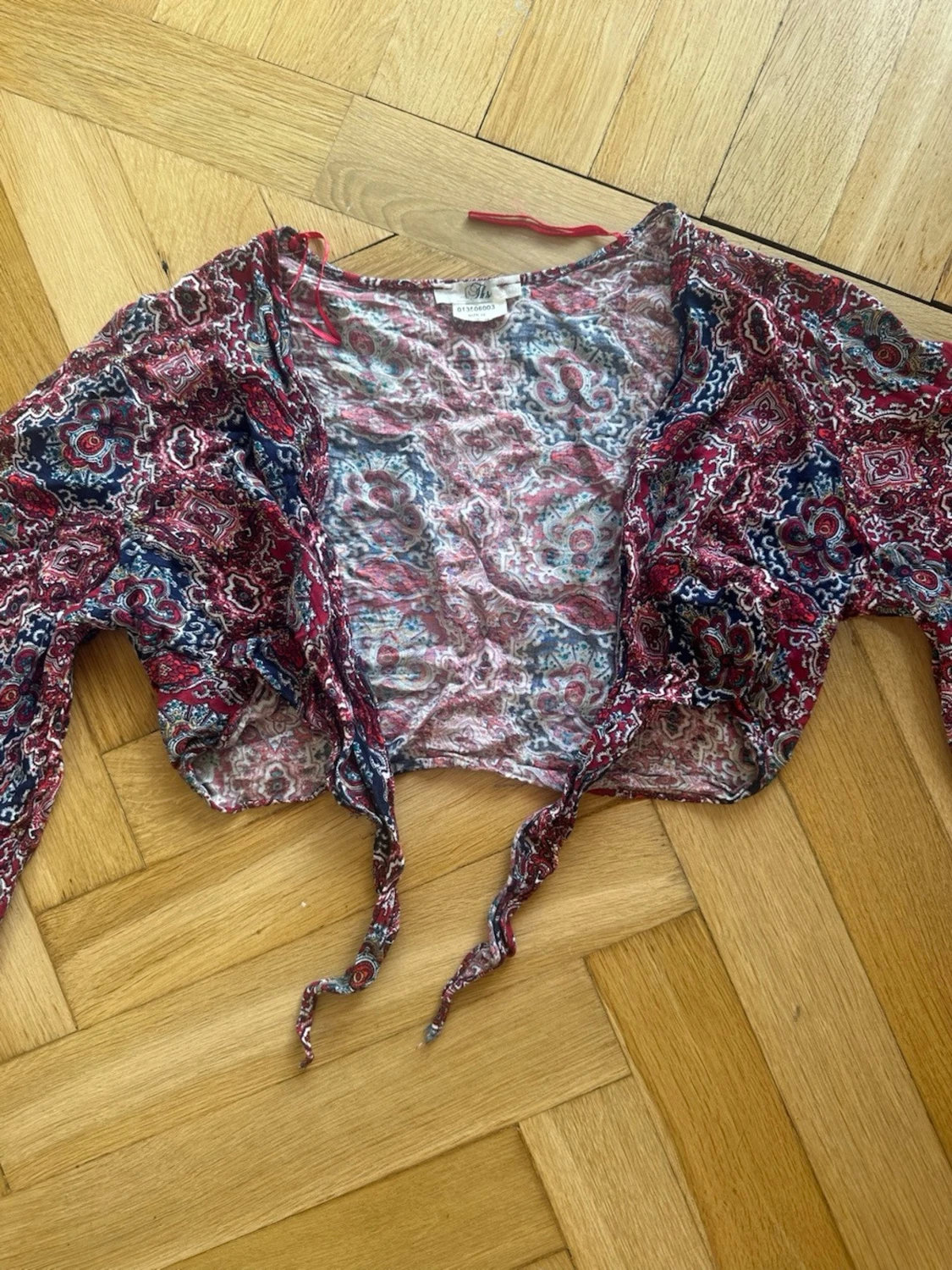 Boho topp med knytning - 2