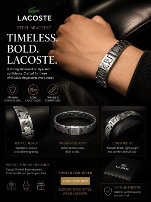 Silverfärgat länkarmband i metall - Säljer ett stilrent silverfärgat armband med breda länkar i metall. Armbandet har rektangulära länkar med snygga mönstrade detaljer på vissa av dem. Perfekt för dig som gillar en modern och clean look.