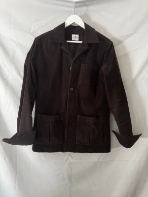 John Henric Manchester overshirt - Snygg mörkgrön John Henric overshirt i Manchester tyg | Kanon skick 