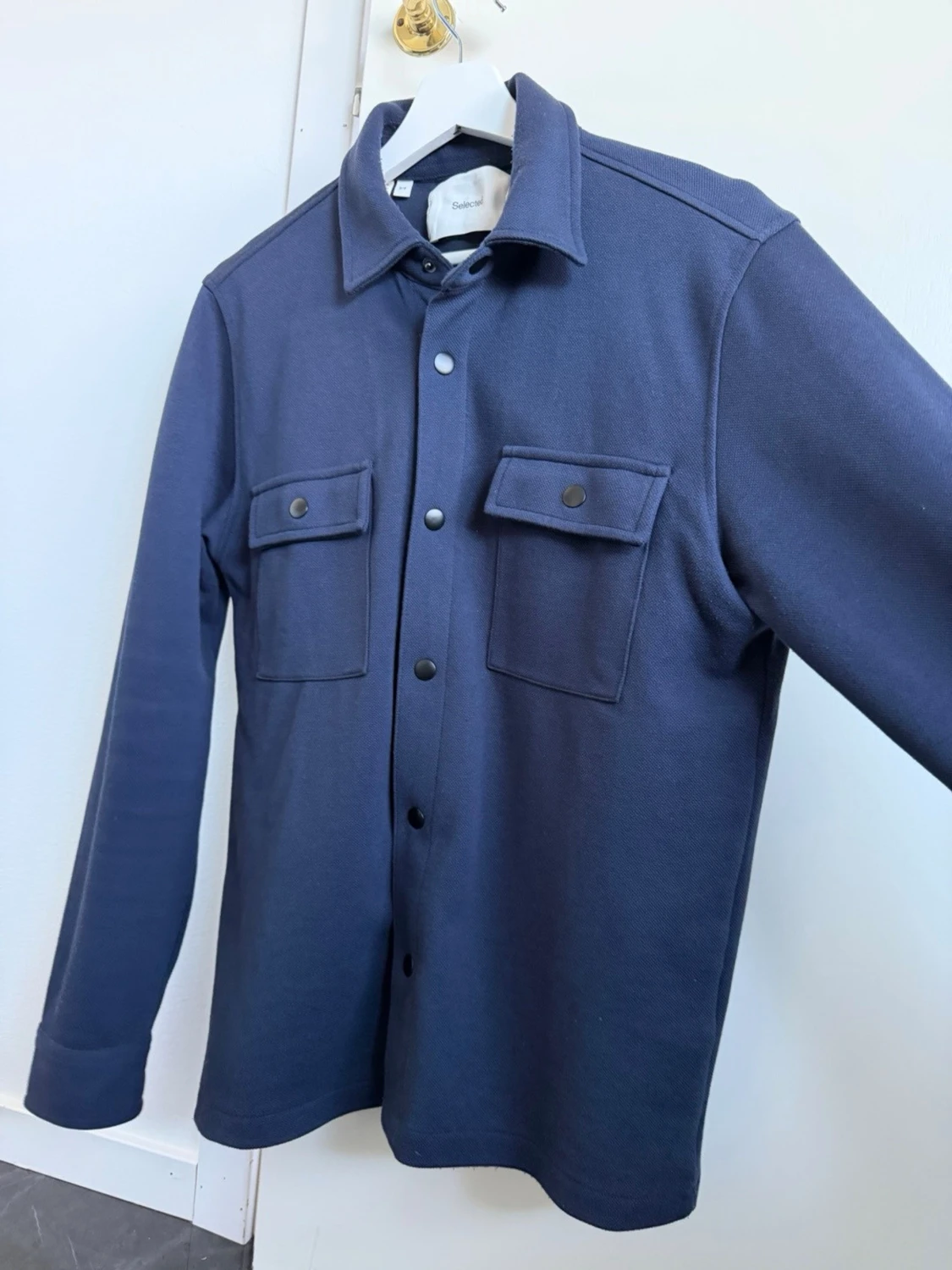 Selected Mörkblå Overshirt - 1