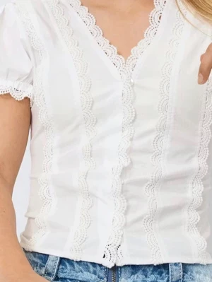 Vit topp - Använd en gång 💕storlek S från Gina Young 