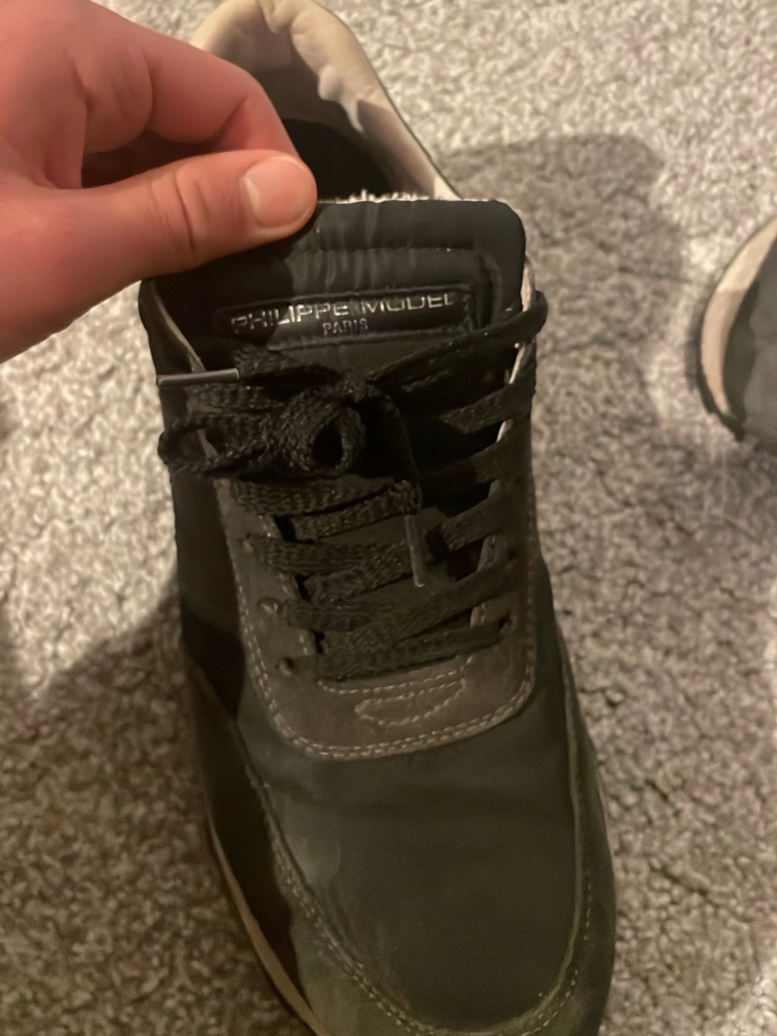 Svarta sneakers från Philippe Model - 2